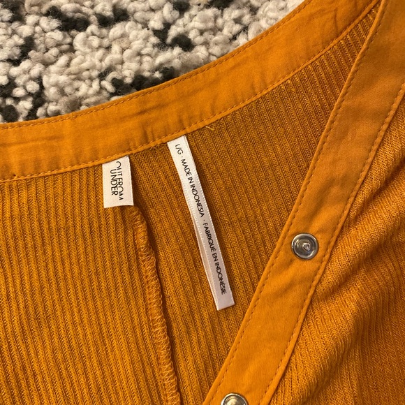 Urban Outfitters Henley Shirt - Picture 2 of 2